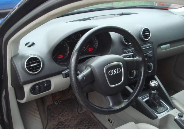 Audi A3 cena 20500 przebieg: 262000, rok produkcji 2005 z Wołomin małe 37